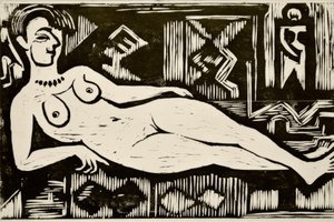 Gran desnudo reclinado
